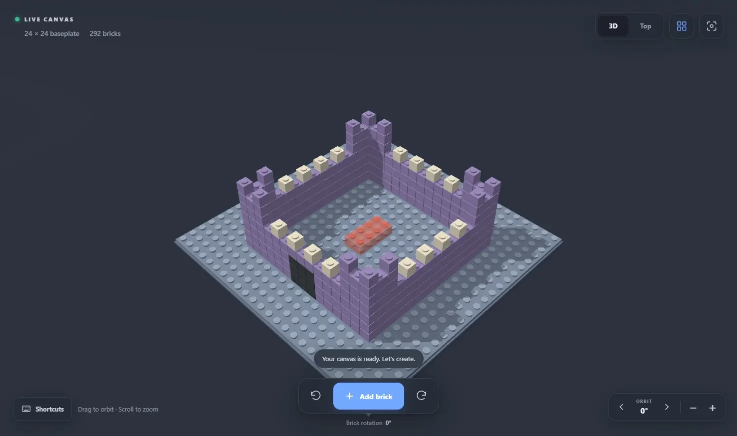 Brick Studio – Free online 3D brick building game and creative builder